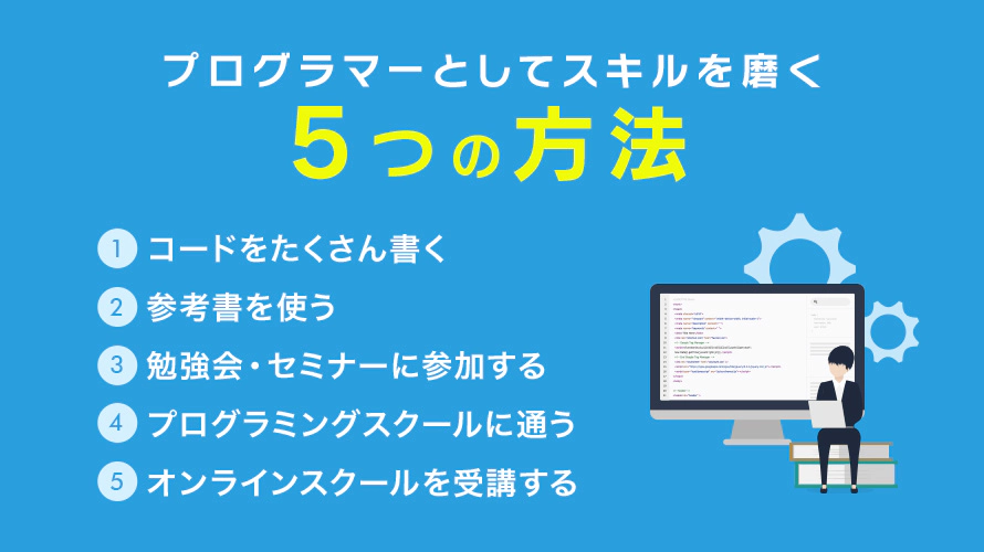 プログラミングスキルを磨くための勉強方法