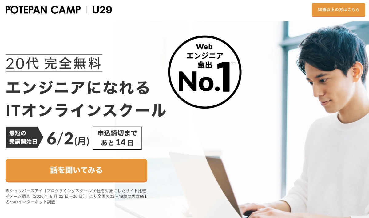 【オンライン】ポテパンキャンプの写真