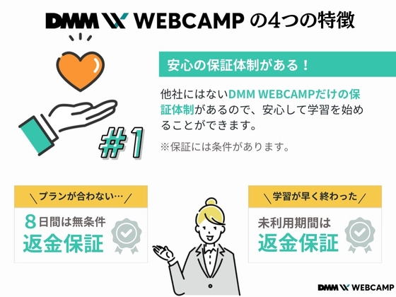 【オンライン】DMM WEBCAMP（ディーエムエムウェブキャンプ）の写真